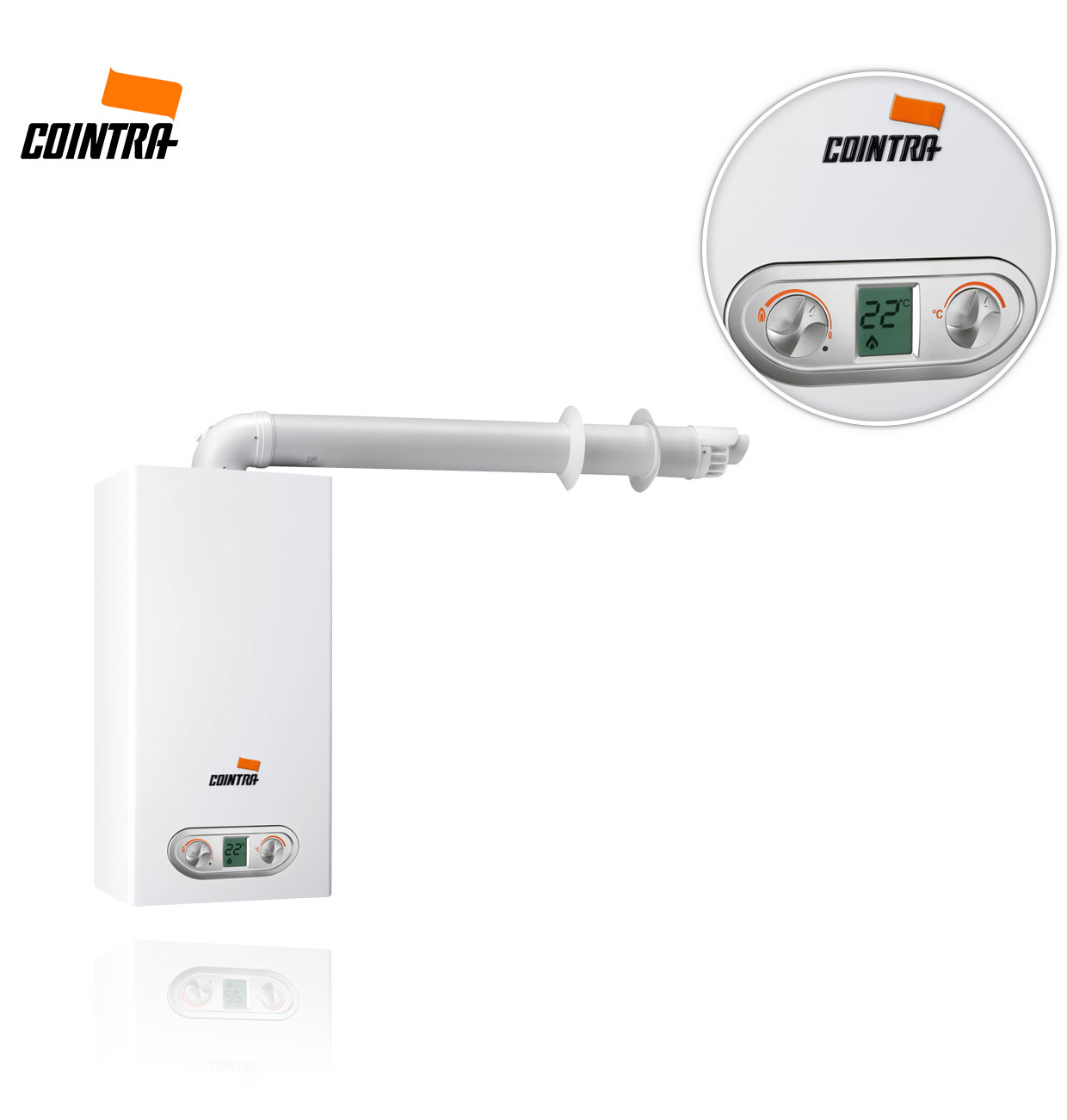 COINTRA SUPREME-11 E PLUS B (B/P GAS) + STANDARD SEALED HEATER GAS OUTLET KIT