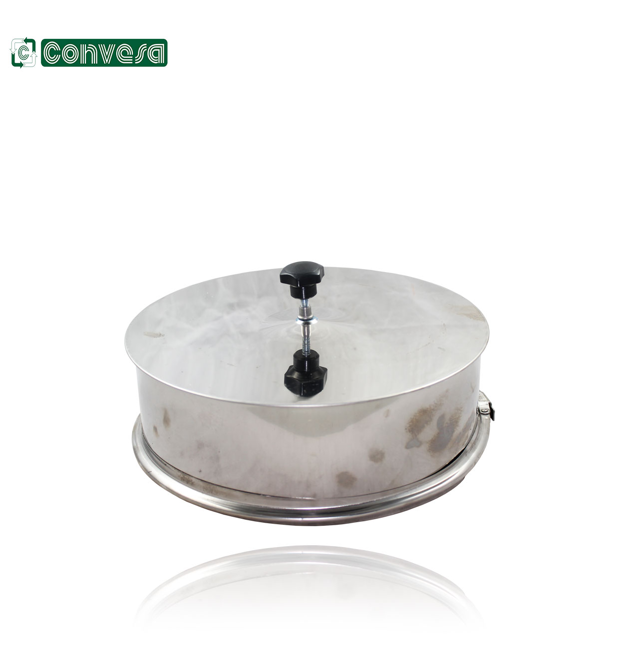 INSULATED COVER + 200 diameter STAINLESS STEEL CLAMP