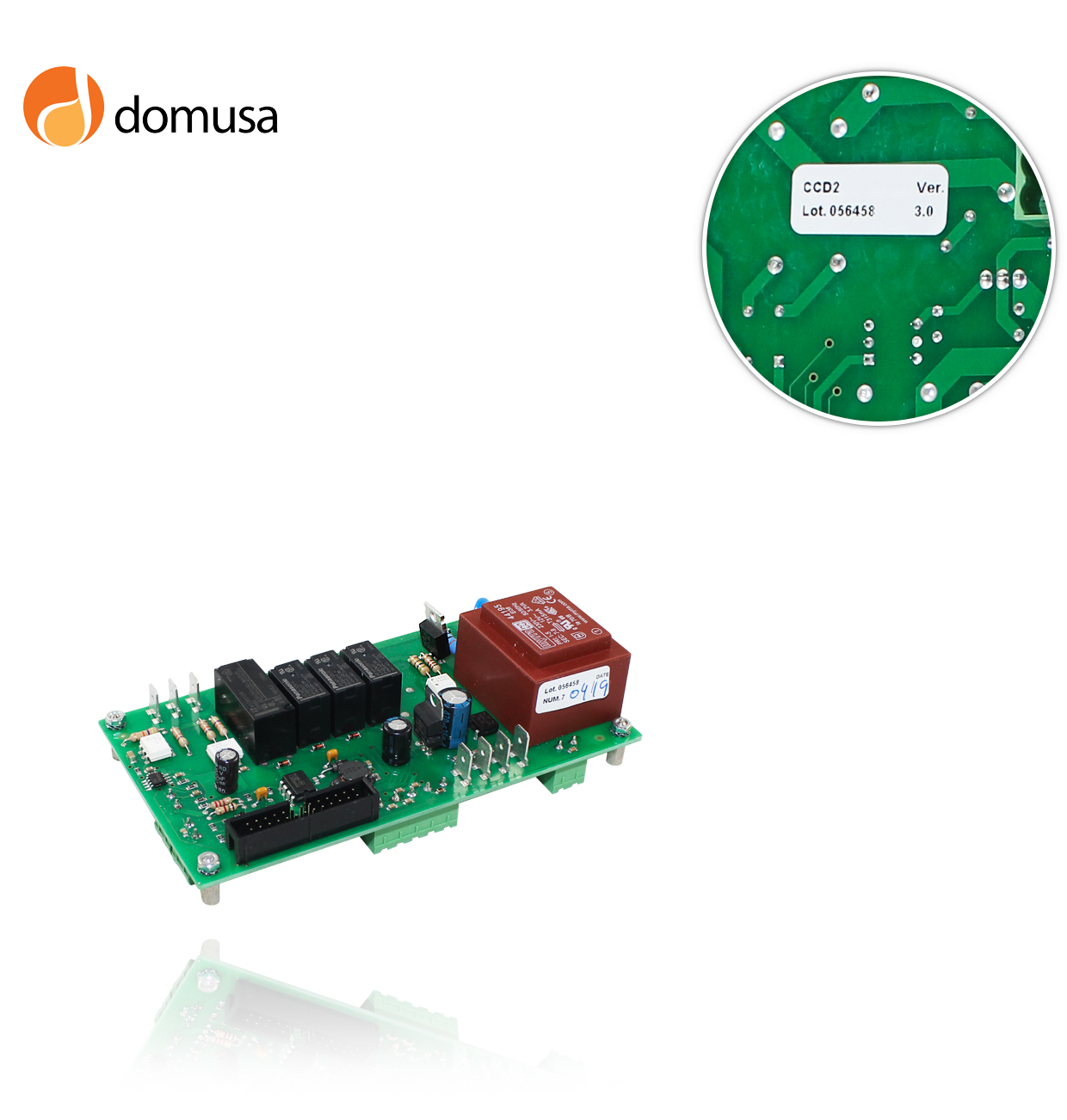 ELECTRONIC BOARD for DOMUSA MIX DUO 25E GAS OIL