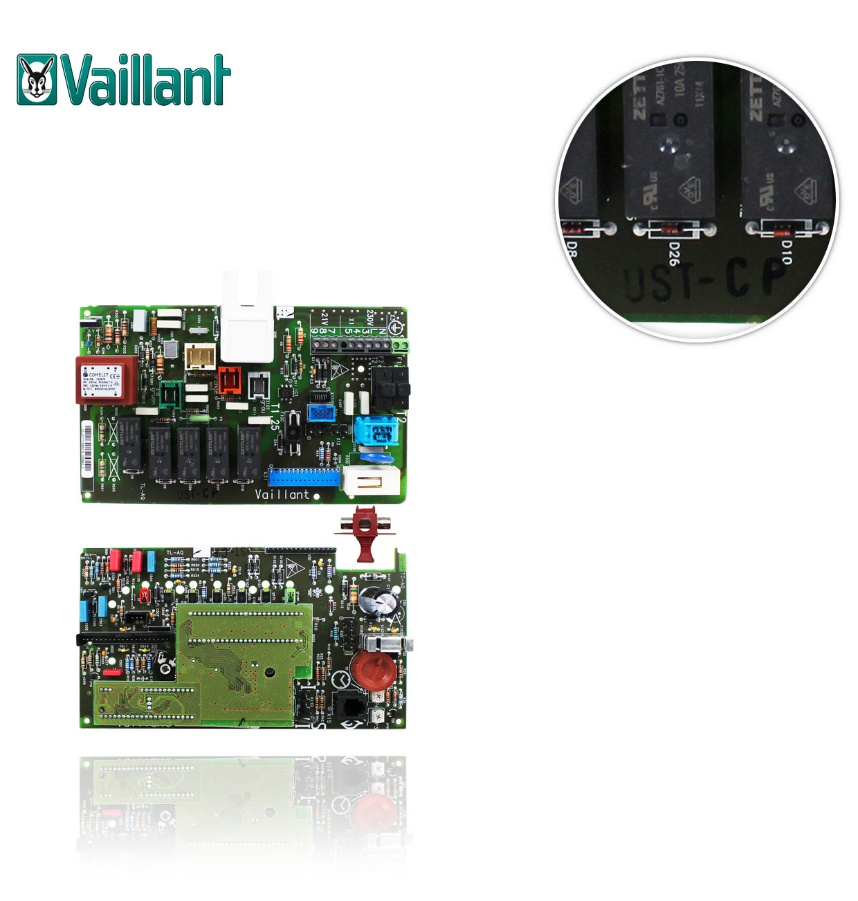 VAILLANT 130438 ELECTRONIC BOARD for VM-VMW 180-280/1X