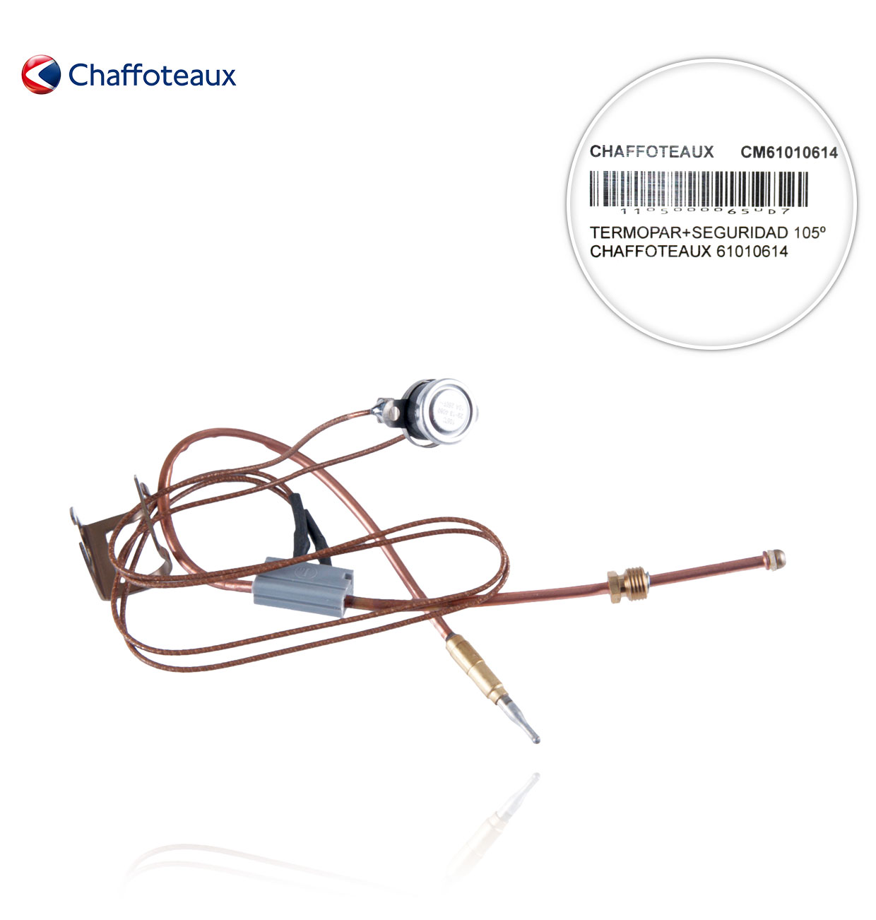 CHAFFOTEAUX 61010614 105º SAFETY+THERMOCOUPLE