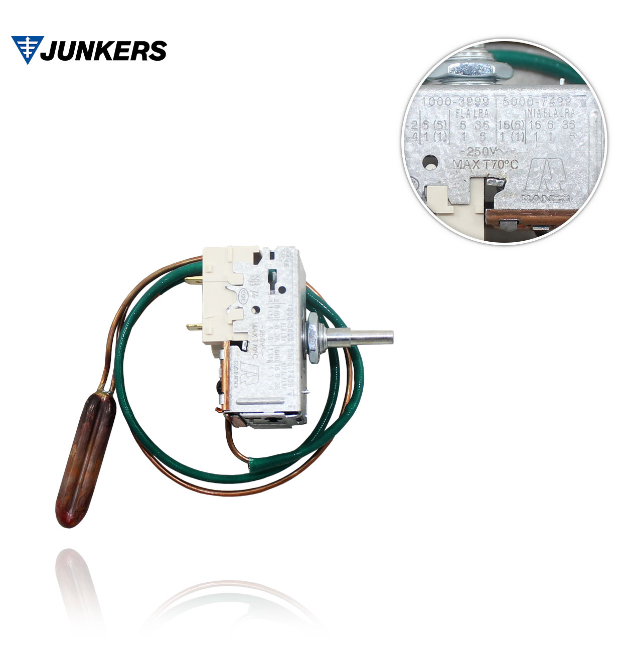 JUNKERS 8716142309 GAS OIL MAIN THERMOSTAT