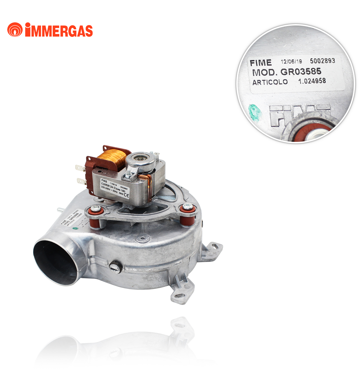 IMMERGAS 1024958 FIME EXTRACTOR 39W