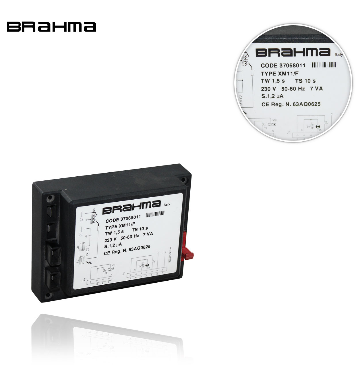 XM11/F TW1.5 TS5 230V/50-60Hz BRAHMA CONTROL BOX